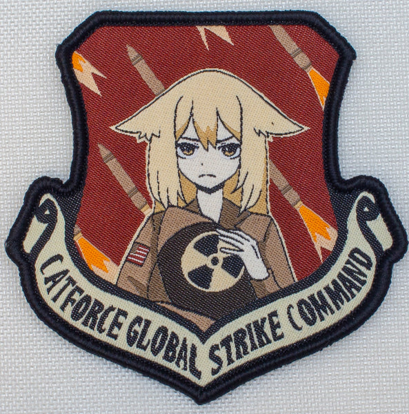 USAF Catgirl Velcro Patches