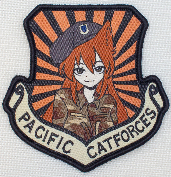 USAF Catgirl Velcro Patches