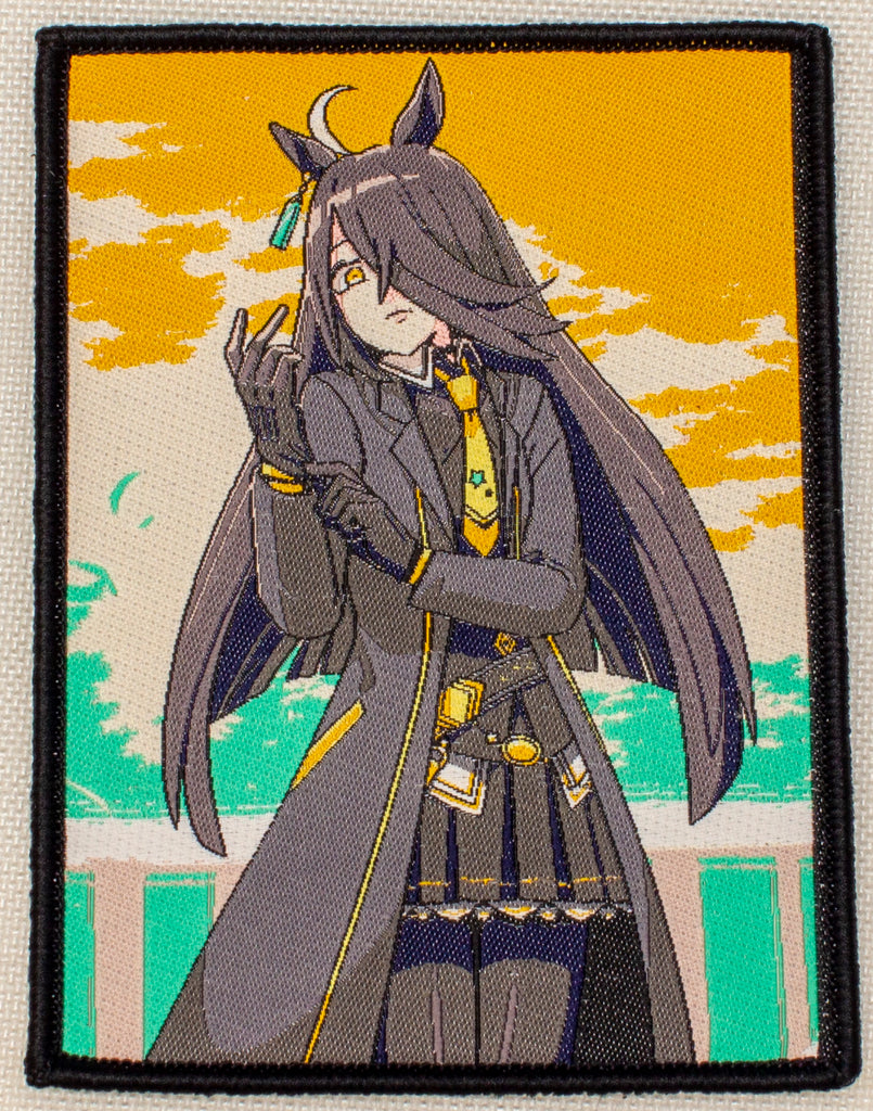 Uma Musume Manhattan Cafe Velcro Patch