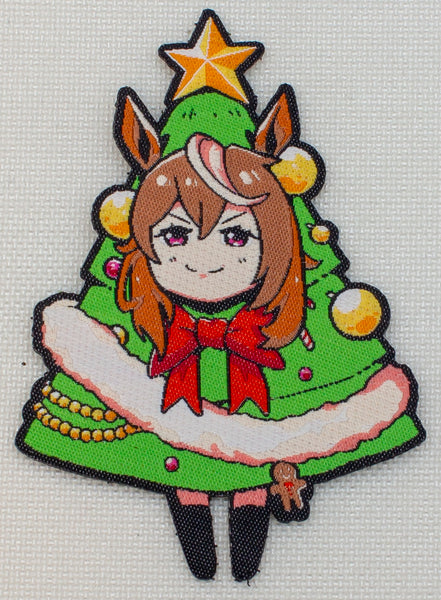 Uma Musume Christmas Rudolph Velcro Patch