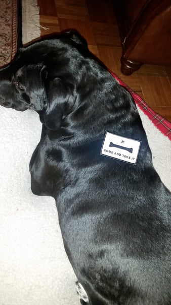 Come and Take it Doggo Bone Velcro Patch
