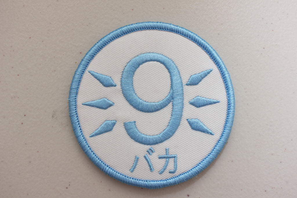 2hu Cirno "BAKA" Velcro patch