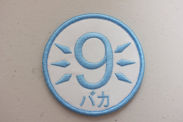2hu Cirno "BAKA" Velcro patch