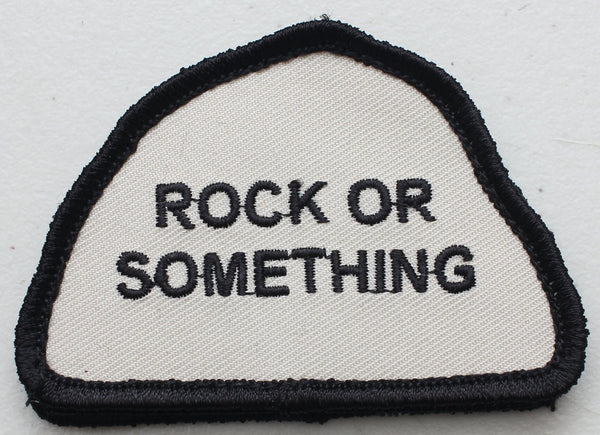 Rock or Something Velcro Patch