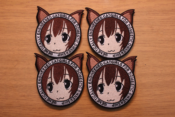 Catgirl Velcro Patch