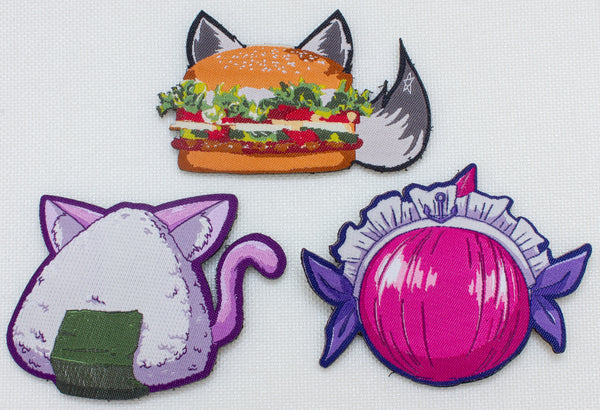 Hololive Food Velcro Patch
